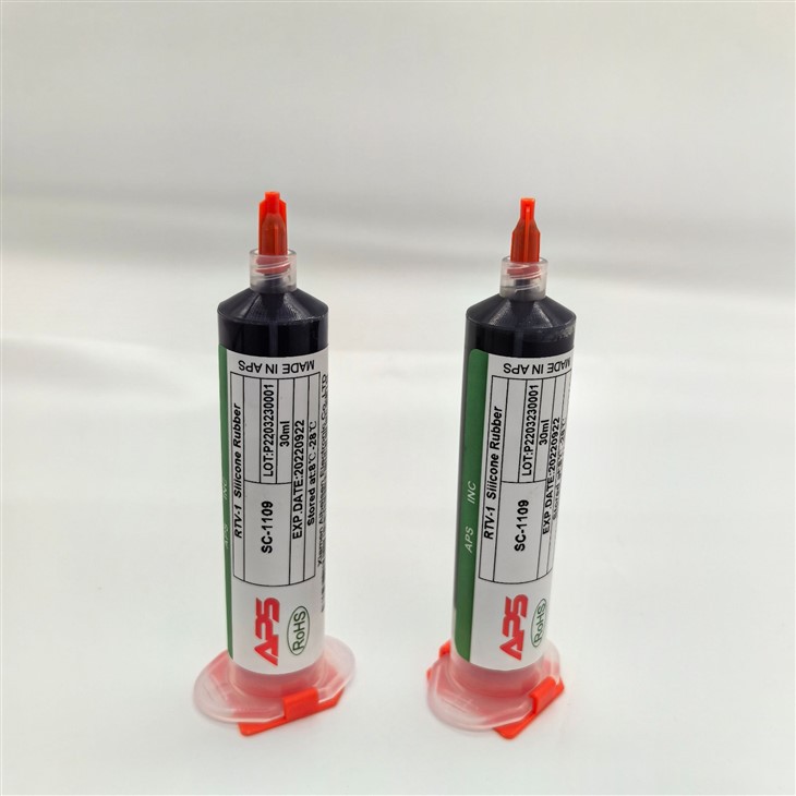 Black Adhesive Sealant Silicone Rtv